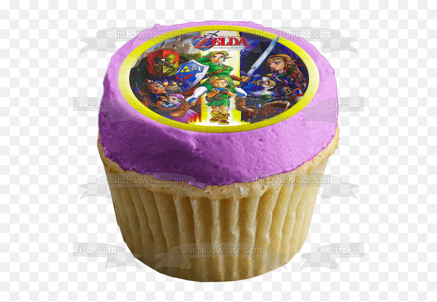 The Legend Of Zelda Ocarina Of Time Link Edible Cake Topper Image Abpid00068 Emoji,Legend Of Zelda Ocarina Of Time Logo