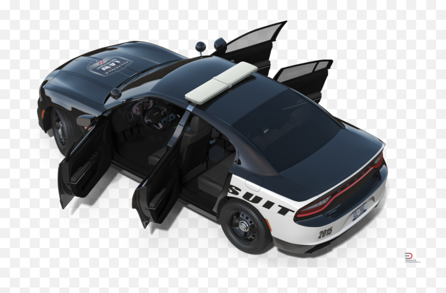 Download Hd 11 Dodge Charger Police Car Rigged Royalty - Free Emoji,Dodge Charger Png