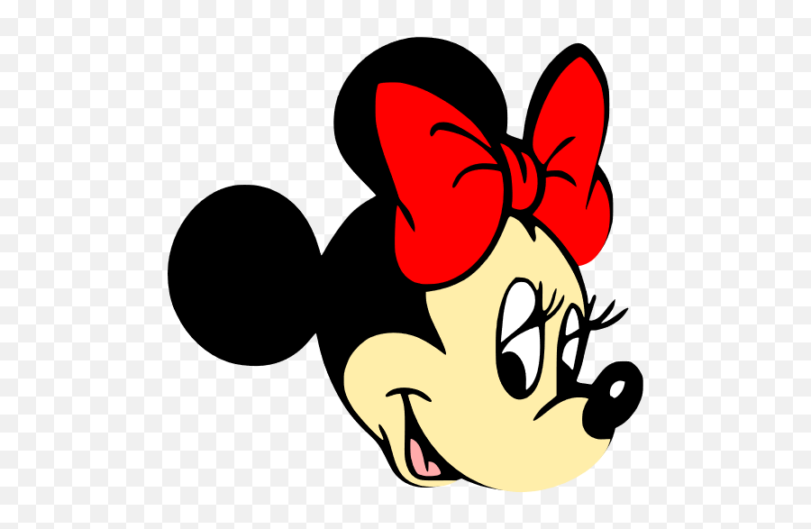 Minnie Mouse Head Clipart - Full Size Clipart 5502351 Emoji,Minnie Mouse Face Png