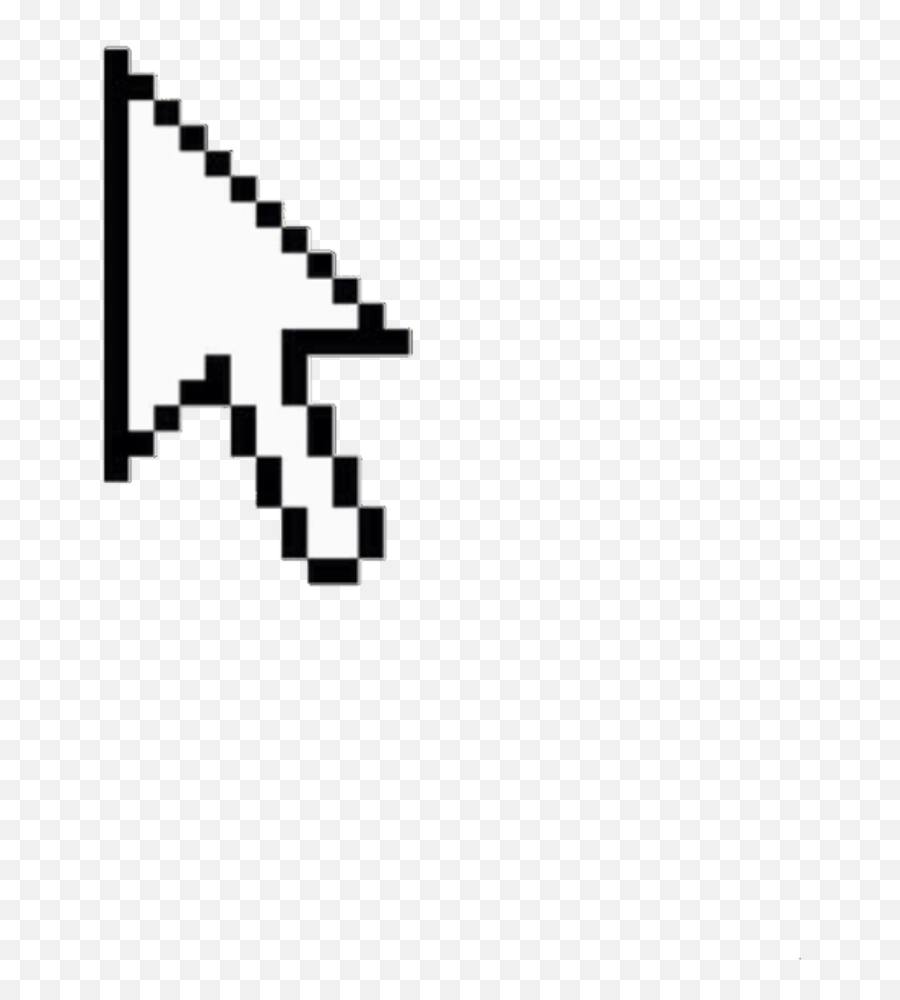 Mouse Pointer Clipart - Aesthetic Computer Arrow Png Emoji,Mouse Cursor Png