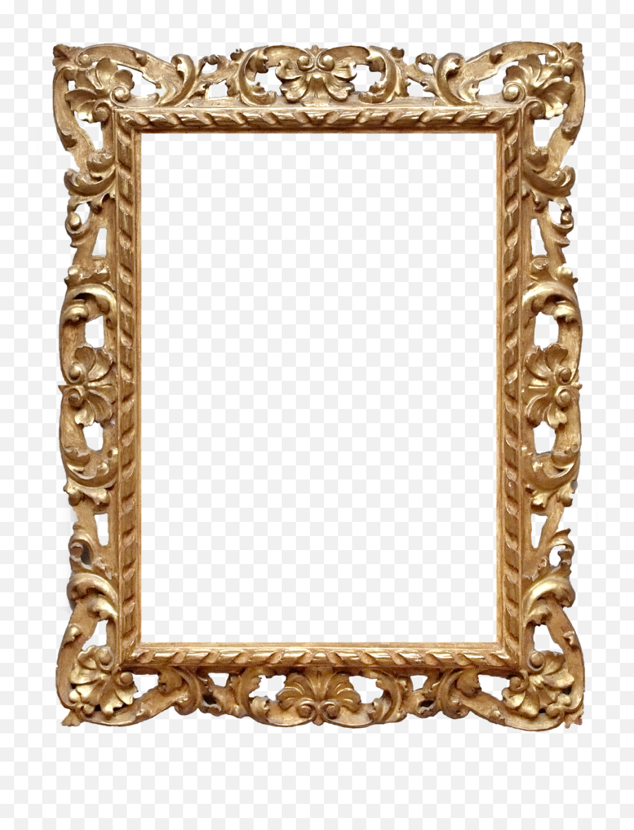 Luxury Frame Transparent Background - Gold Frame Stock Emoji,Frame Transparent