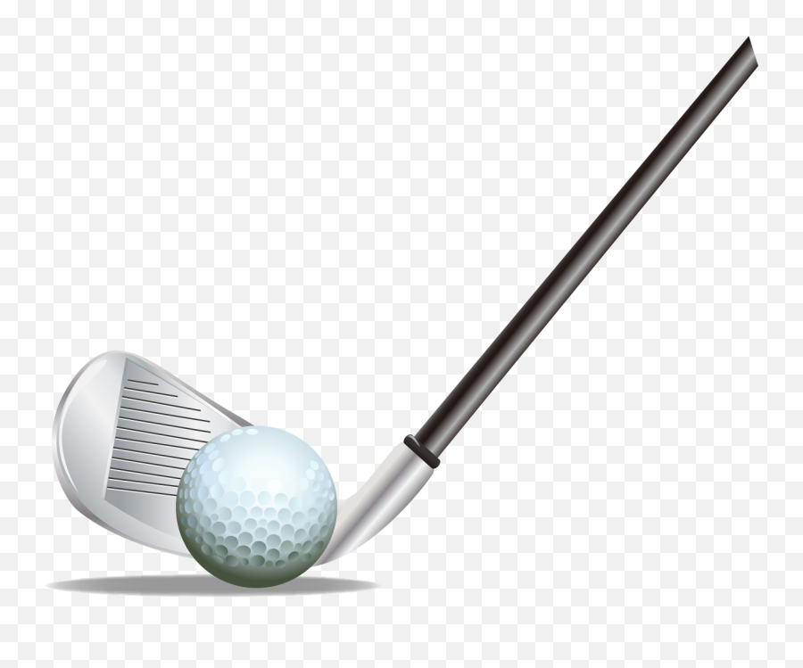 Club Ball Clip Art - Transparent Golf Clubs Png Emoji,Golf Ball Clipart