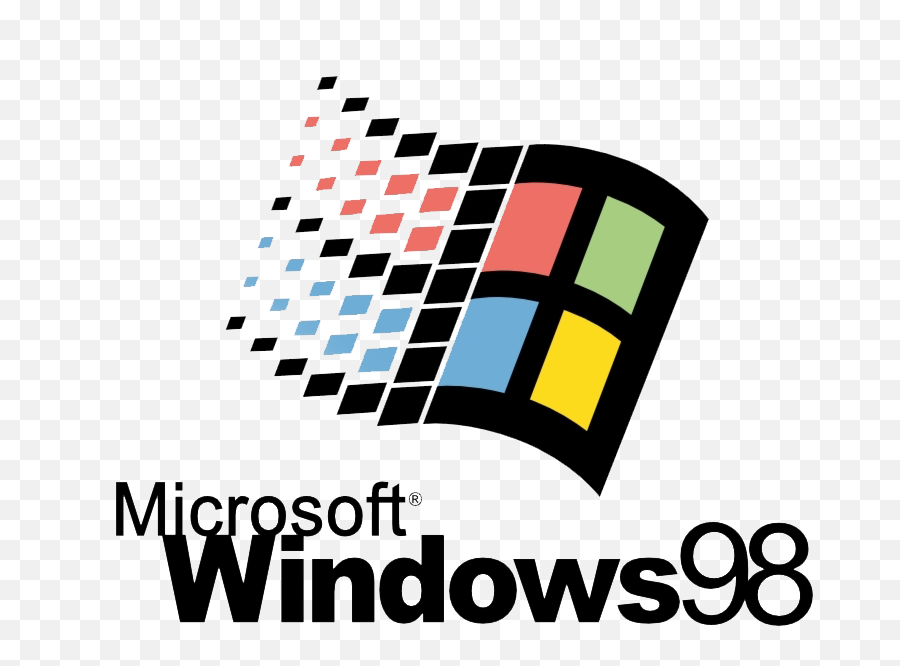 Windows Microsoft Logo Background Png - Microsoft Windows 98 Logo Png Emoji,Microsoft Logo