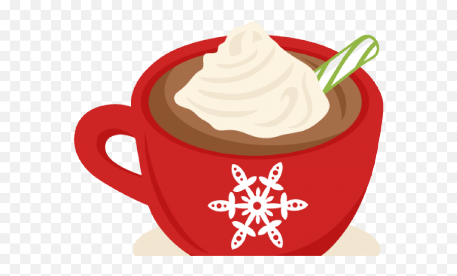 Cute Hot Chocolate Clipart Png Image - Transparent Hot Chocolate Clipart Png Emoji,Hot Clipart