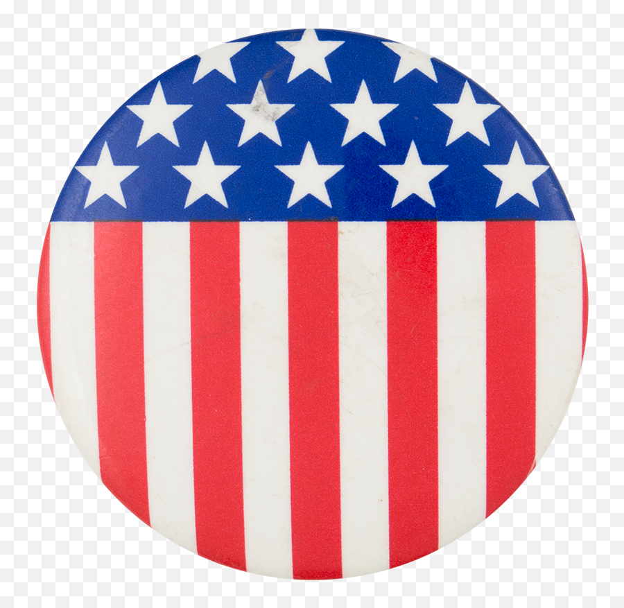 Library Of America Button Image Transparent Background Png Files Clipart Art 2019 - American Flag Circle Transparent Emoji,American Flag Transparent Background