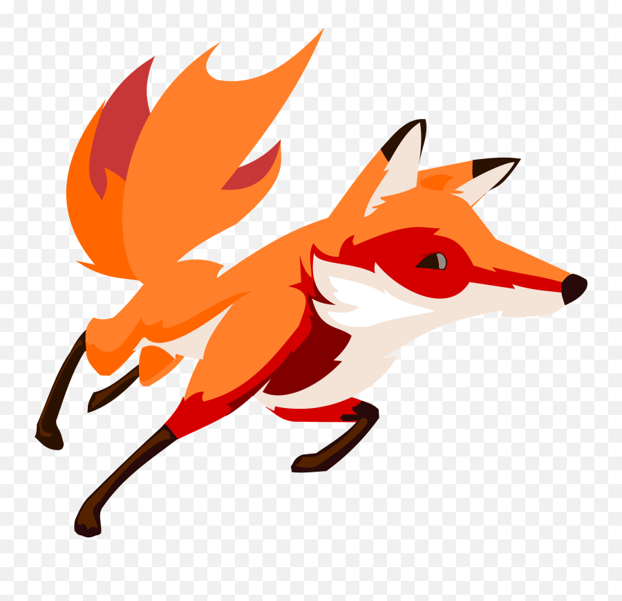 Fox Clipart Clipartfest - Running Fox Clipart Emoji,Fox Clipart