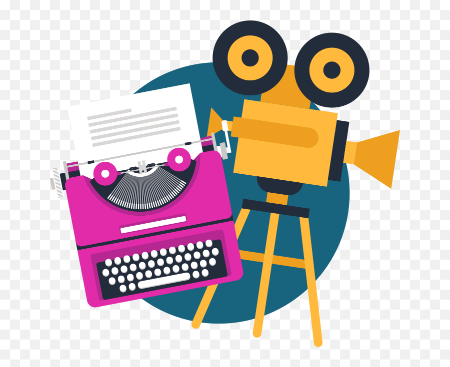 Script Writer Icon Png - Script Writing Icon Png Emoji,Typewriter Clipart