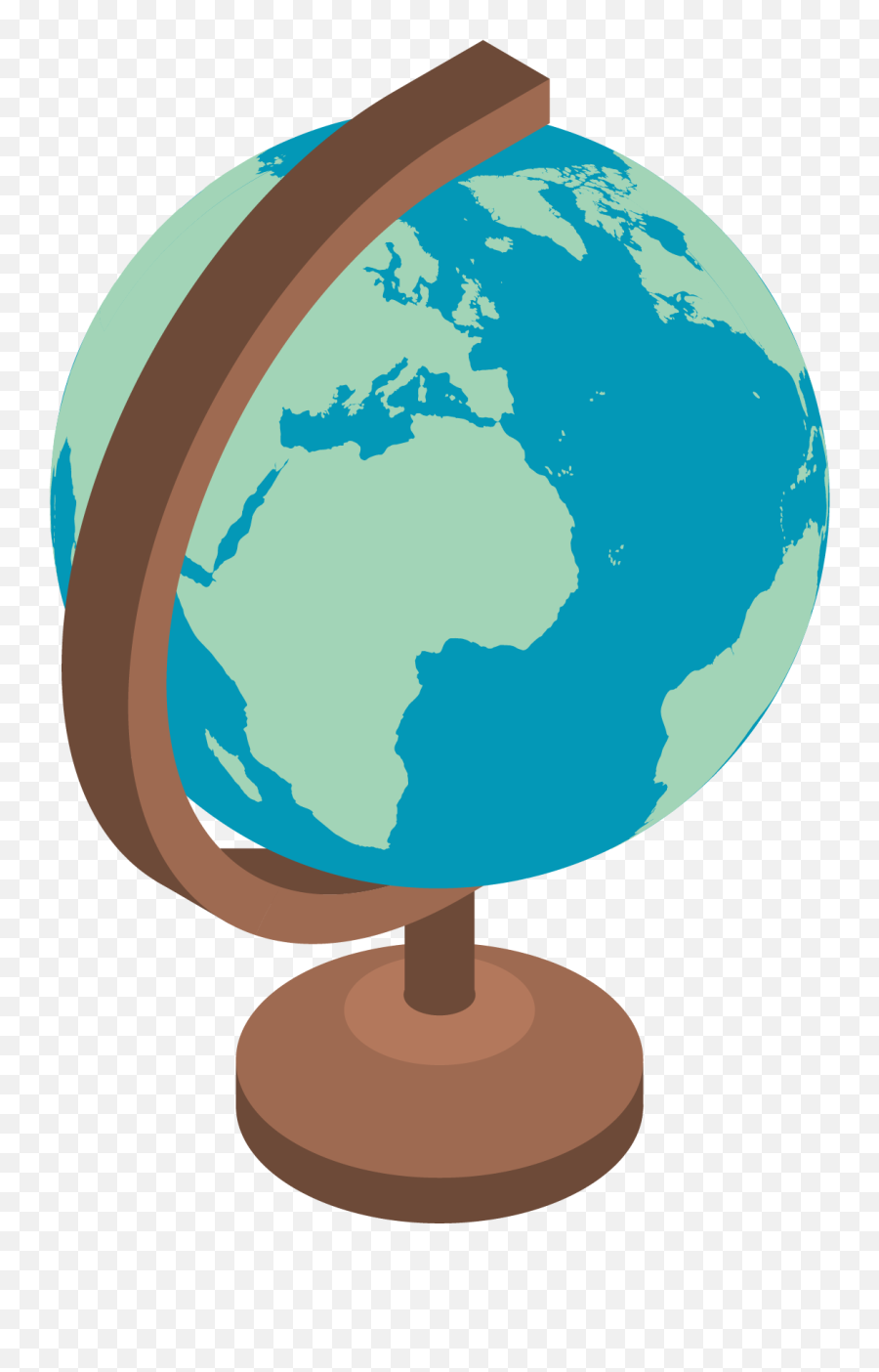 Download Everyday Life Leisure Globe Png And Vector Image - Portable Network Graphics Emoji,Globe Png