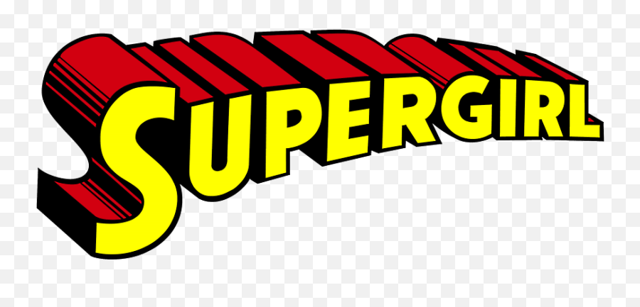Logo Clipart Supergirl Picture - Supergirl Logo Vector Emoji,Super Girl Logo