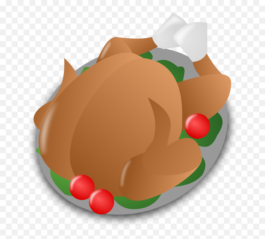 Best Cooked Turkey Clipart - Cooked Turkey Cartoon Transparent Emoji,Cooked Turkey Clipart