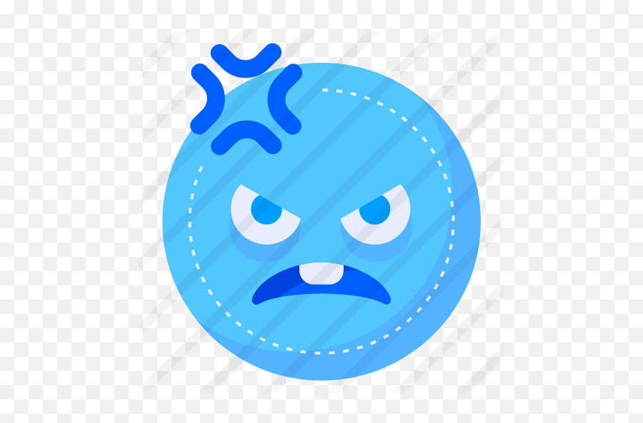 Angry Face - Free Smileys Icons Angry Icon On Face Emoji,Angry Png