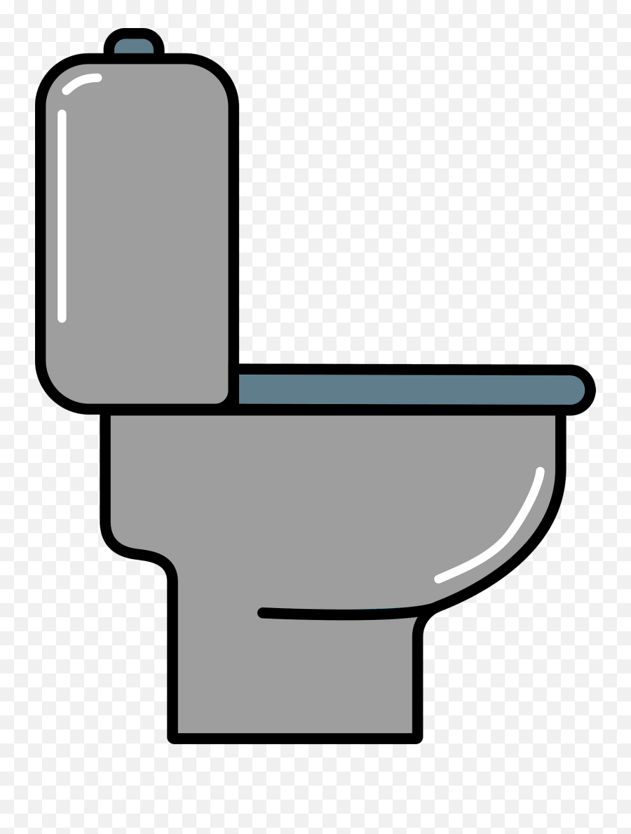 Toilet Clipart - Toilet Emoji,Toilet Clipart
