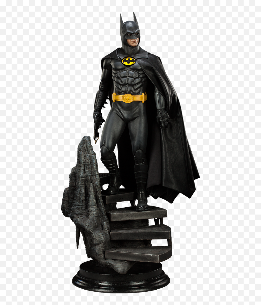 Dc Comics Batman Premium Formattm Figure By Sideshow Colle - Batman 1989 Sideshow Emoji,Batman 1989 Logo