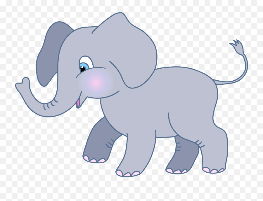 Cute Elephant Clipart Free Download Transparent Png - Éléphant Carton Emoji,Cute Png