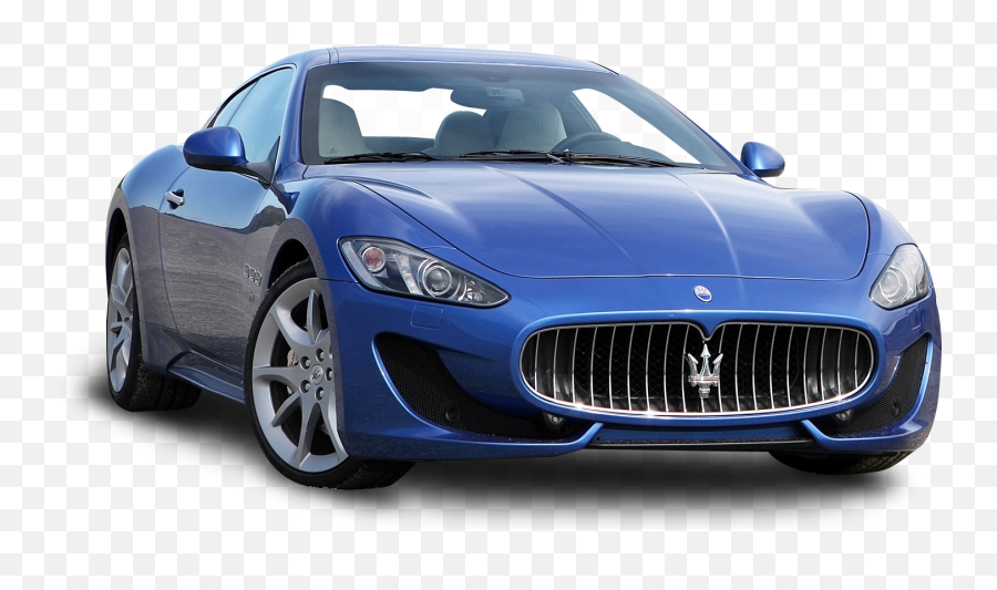 Blue Maserati Granturismo Sport Duo Car Png Image - Pngpix Maserati Car Png Emoji,Sports Car Png
