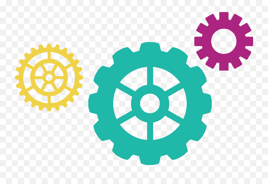 Colorful Gears Png Transparent Colorful Gears Png Images - Gear Icons Tansparent Colorful Emoji,Gear Clipart