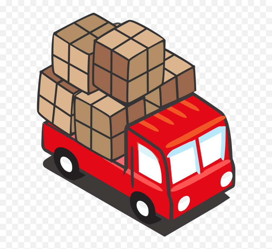 Download Cargo Truck Free Png Transparent Image And Clipart - Cargo Clipart Emoji,Truck Transparent Background