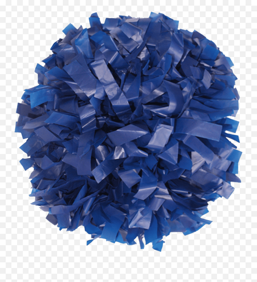 Plastic Royal Blue 6 Pom Emoji,Pom Poms Clipart