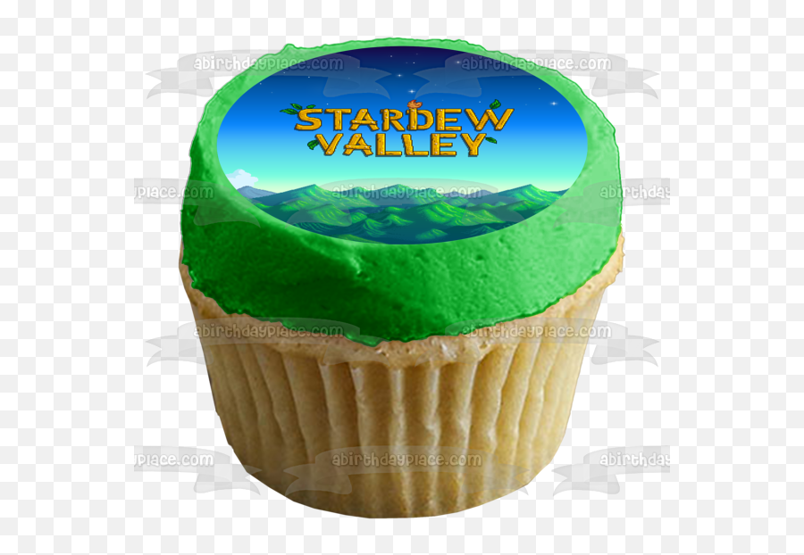 Stardew Valley Edible Cake Topper Image Abpid51379 Emoji,Stardew Valley Logo Png