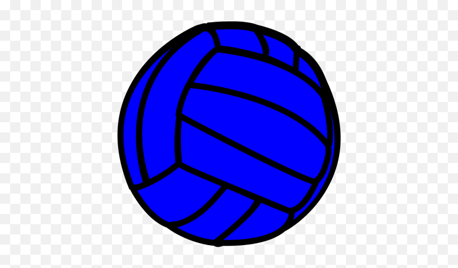 Blue Volleyball Png Svg Clip Art For Web - Download Clip Emoji,Volleyball Clipart Free