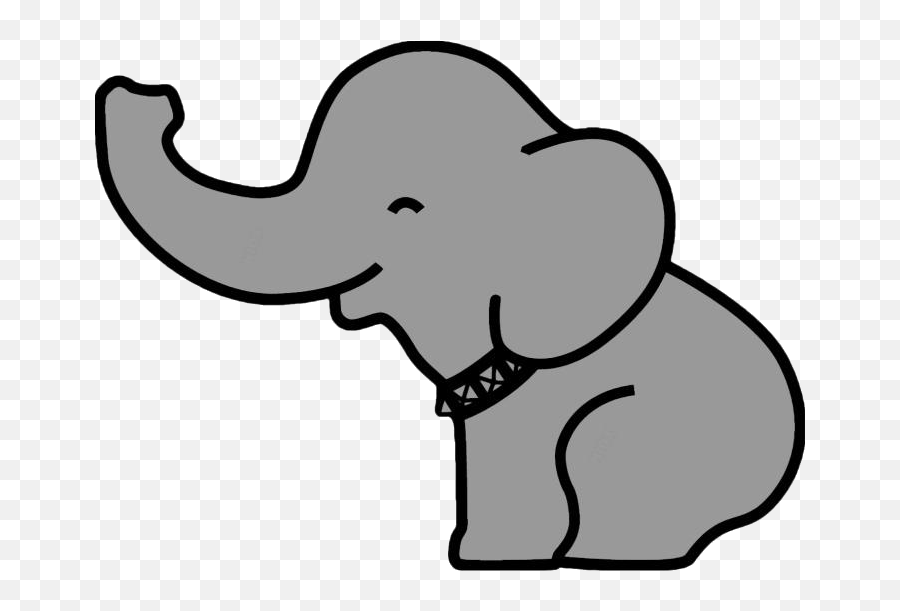 Baby Elephant Png Transparent Baby Elephant Clipart - Dot Emoji,Baby Elephant Clipart