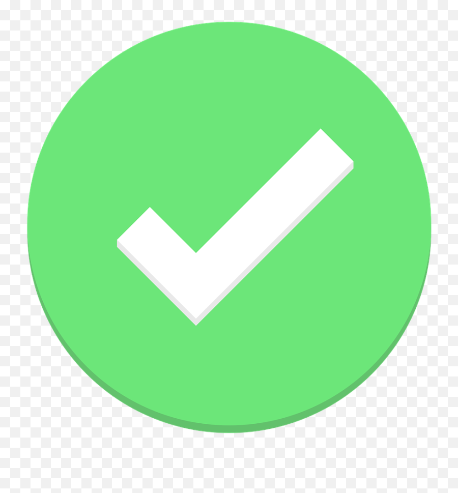 Offer Claimed U2014 Simples Tonics Emoji,Green Checkmark Png