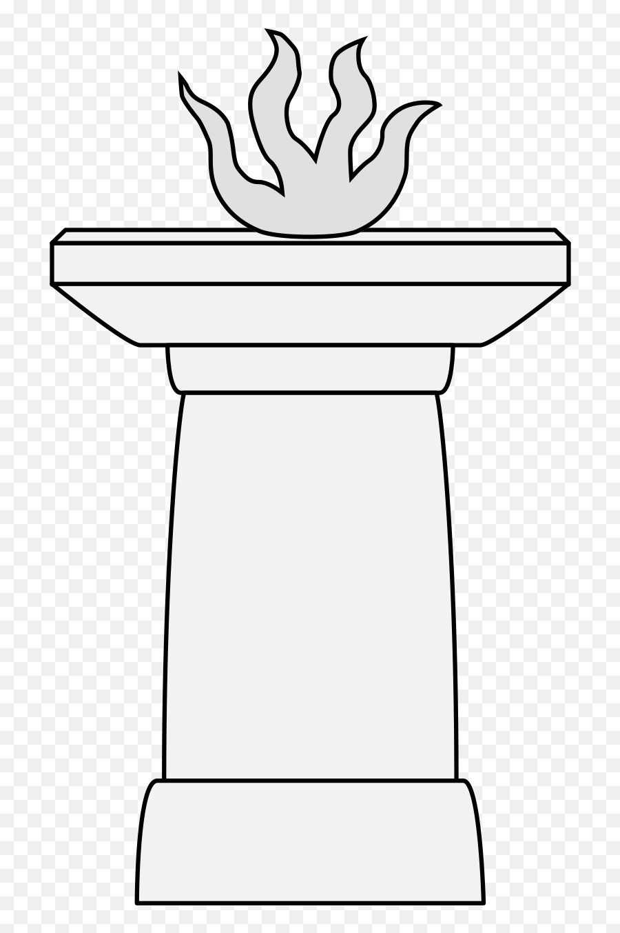Altar - Traceable Heraldic Art Emoji,Altar Clipart
