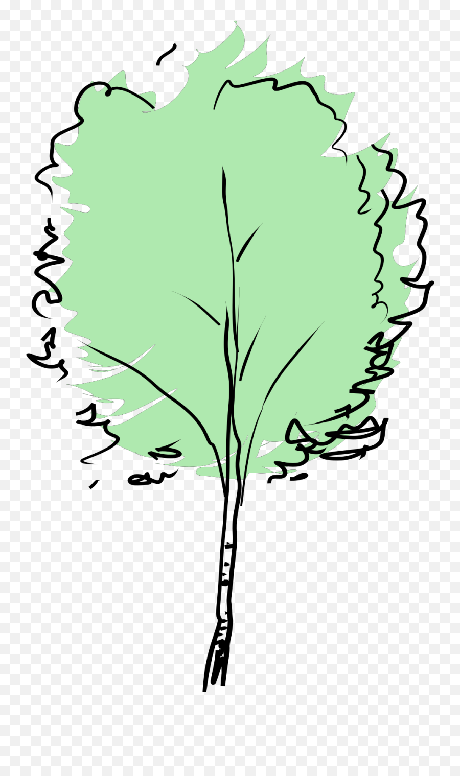 Green Tree Abstract Svg Clipart Emoji,Abstract Clipart