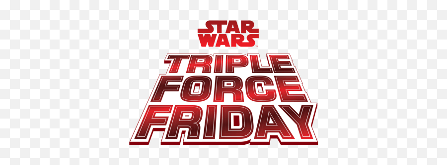 Triple Force Friday Star Wars Products - Fantha Tracks Emoji,Star Wars Red Logo
