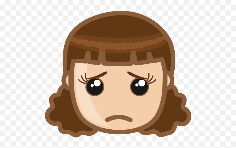 Fries Clipart Sad Fries Sad Transparent Free For Download - Girl Sad Face Clip Art Emoji,Sad Face Clipart