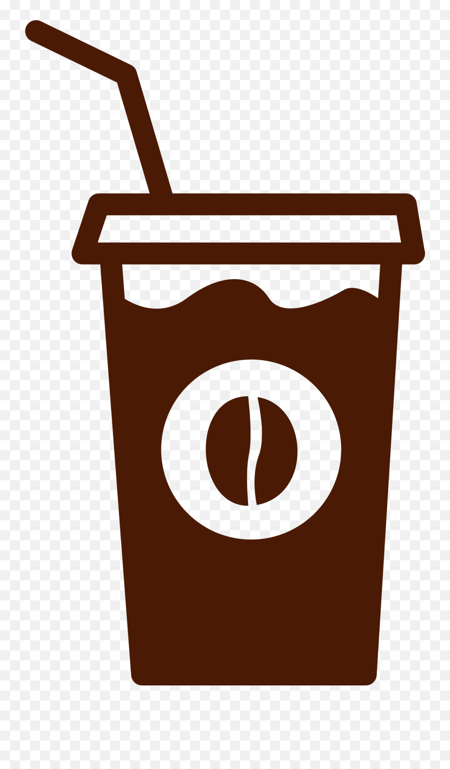 Download Hd Iced Coffee Clipart - Iced Coffee Graphics Cartoon Transparent Iced Coffee Emoji,Coffee Clipart
