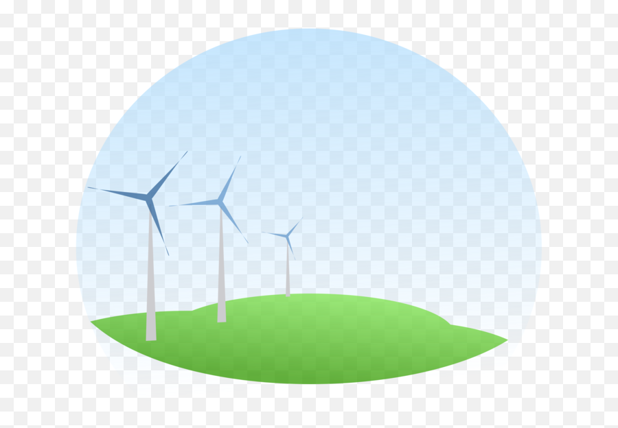 Renewable Energy Clipart Png Png Image - Cartoon Transparent Wind Turbine Emoji,Energy Clipart