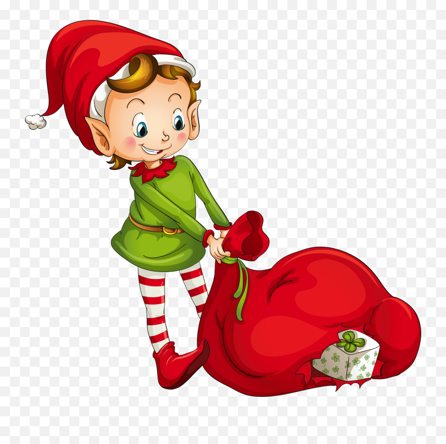 Library Of Free Christmas Elf Freeuse Library Png Files - Christmas Elf Clipart Emoji,Free Christmas Clipart