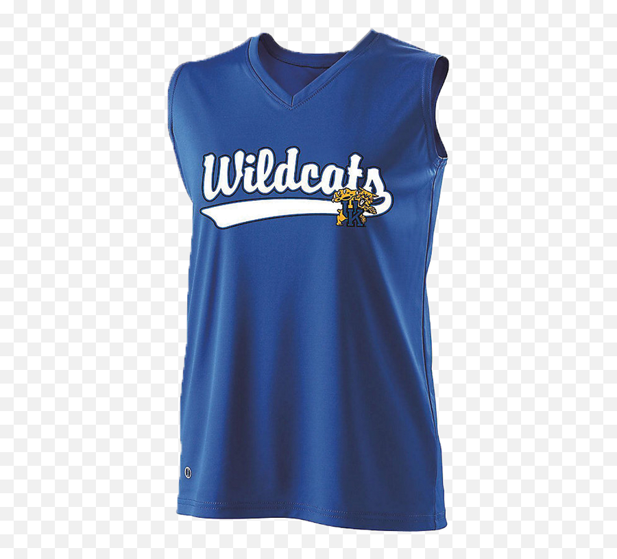 Kentucky Wildcats Ladies Sleeveless Softball Jersey - Sleeveless Emoji,Kentucky Wildcats Logo