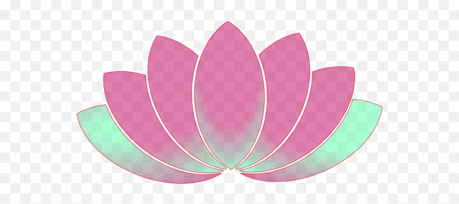 Even Lighter Lotus Clip Art At Clkercom - Vector Clip Art Flower Emoji,Lotus Clipart
