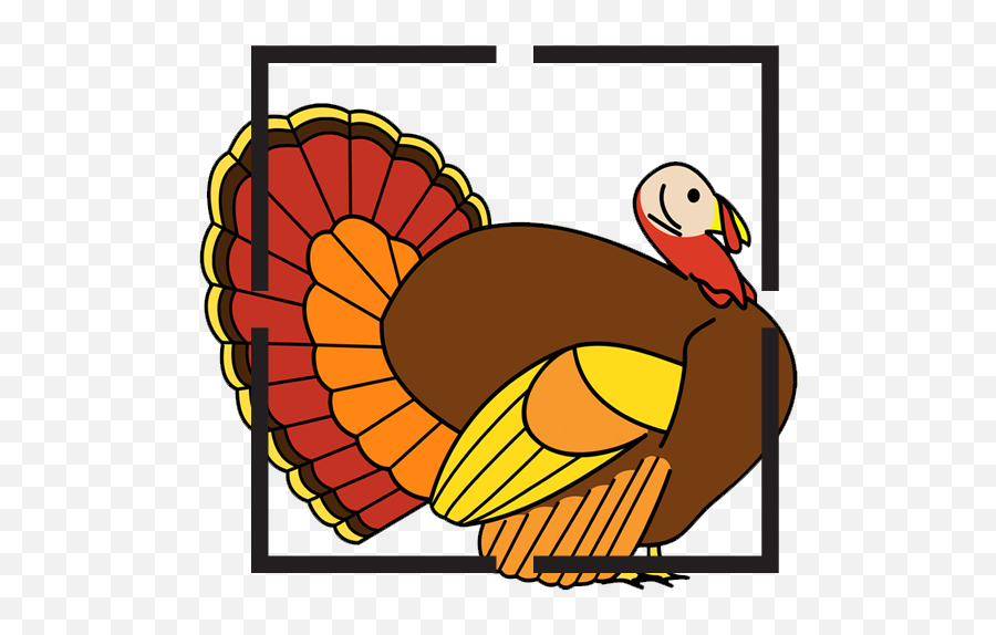 Turkey - Color Turkey Clipart Full Size Clipart 1473211 Color Is A Real Turkey Emoji,Clipart Turkey