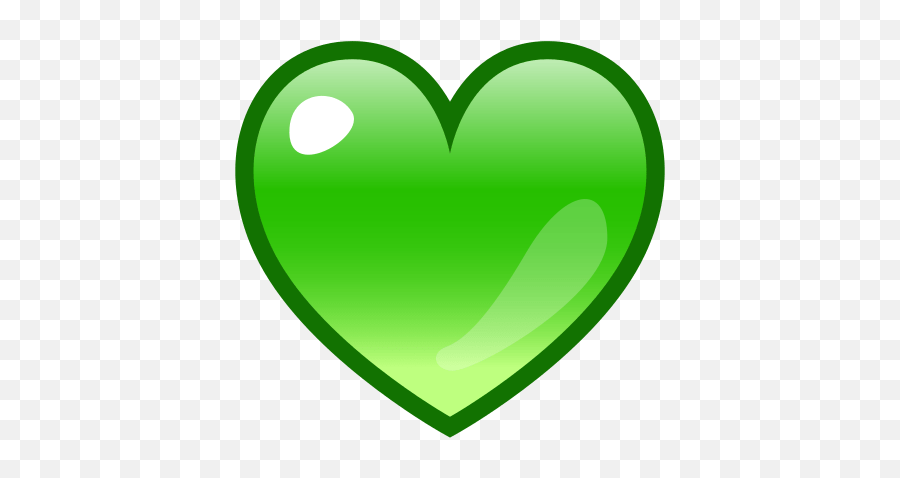 Green Heart Id 12936 Emojicouk - Green Heart Emoji,Heart Emoji Png