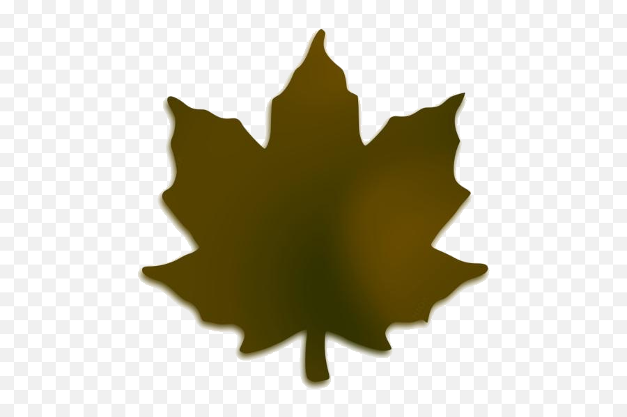 Autumn Leaf Silhouette Transparent Background Pngimagespics - Maple Leaf Free Machine Embroidery Design Emoji,Leaf Transparent Background