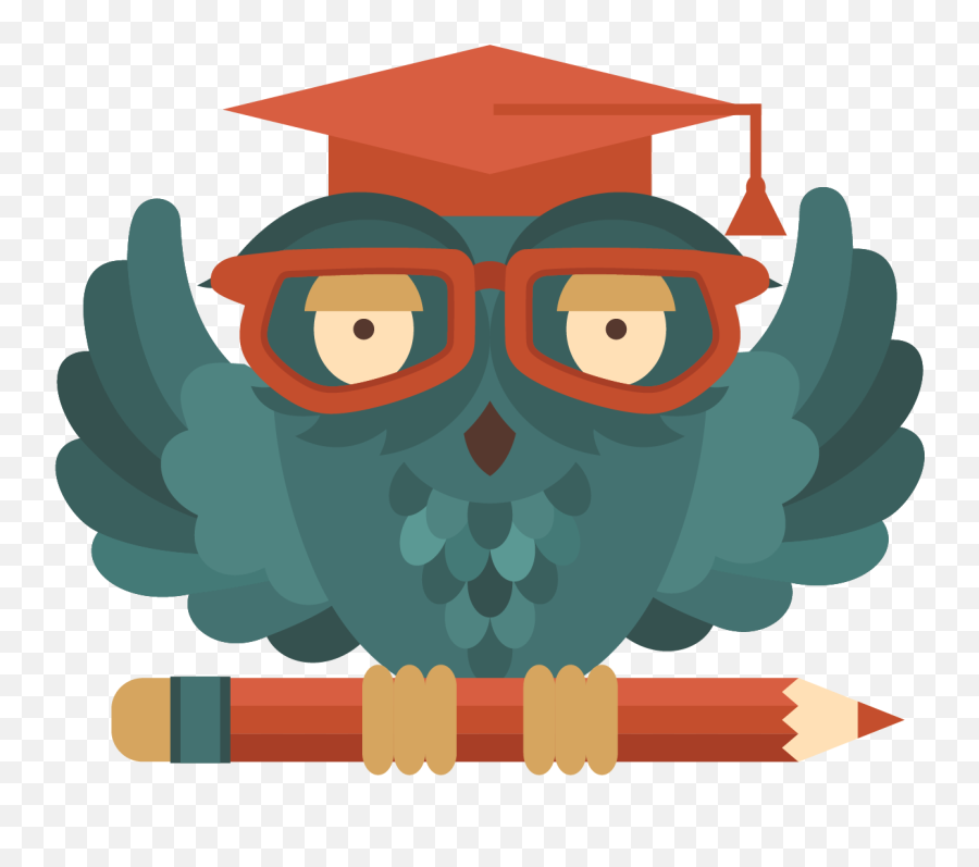 Clipart Owl Scholar Clipart Owl Scholar 1751283 - Png Scholar Clipart Transparent Background Emoji,Owl Transparent Background