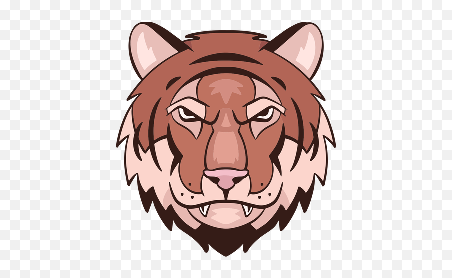 Angry Tiger Logo - Big Emoji,Tiger Logo