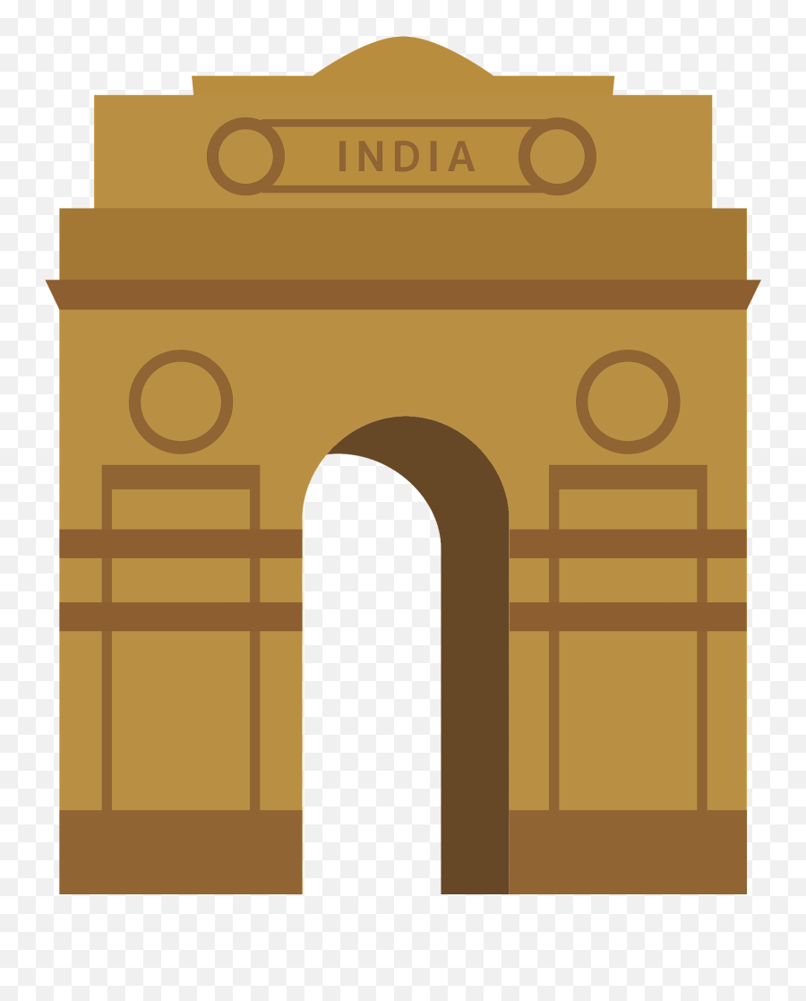 India Gate Clipart Free Download Transparent Png Creazilla - India Gate Clipart Png Emoji,India Clipart