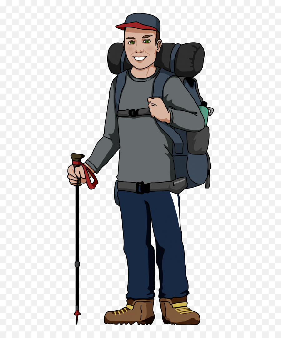 Hiking Png Clipart - Hikers Clipart Png Emoji,Hiking Clipart