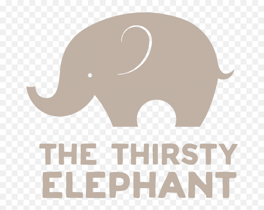 The Thirsty Elephant Independent Coffee Shop In Pontyclun Emoji,Elephant Logo
