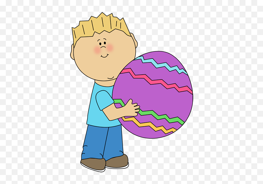 Easter Clipart For Boys Png Image With - Easter Kids Clipart Emoji,Easter Clipart