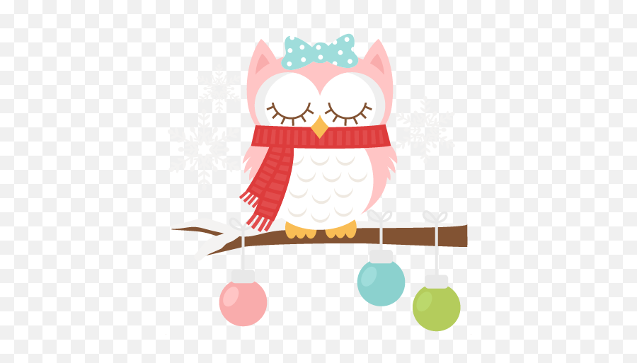Pin Emoji,Christmas Owl Clipart