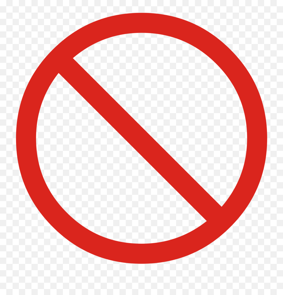 Free Prohibited Sign Transparent - Anti Png Emoji,Sign Png