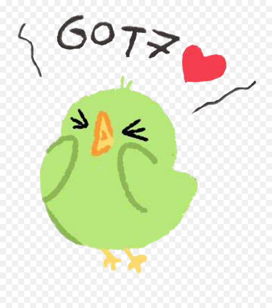 Got7 Sticker Clipart - Ahgase Fanart Emoji,Got7 Logo