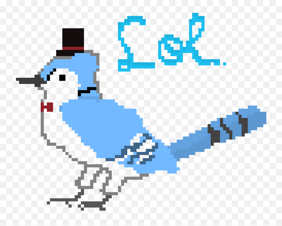 Blue Jay Pixel Art Maker Emoji,Blue Jay Png