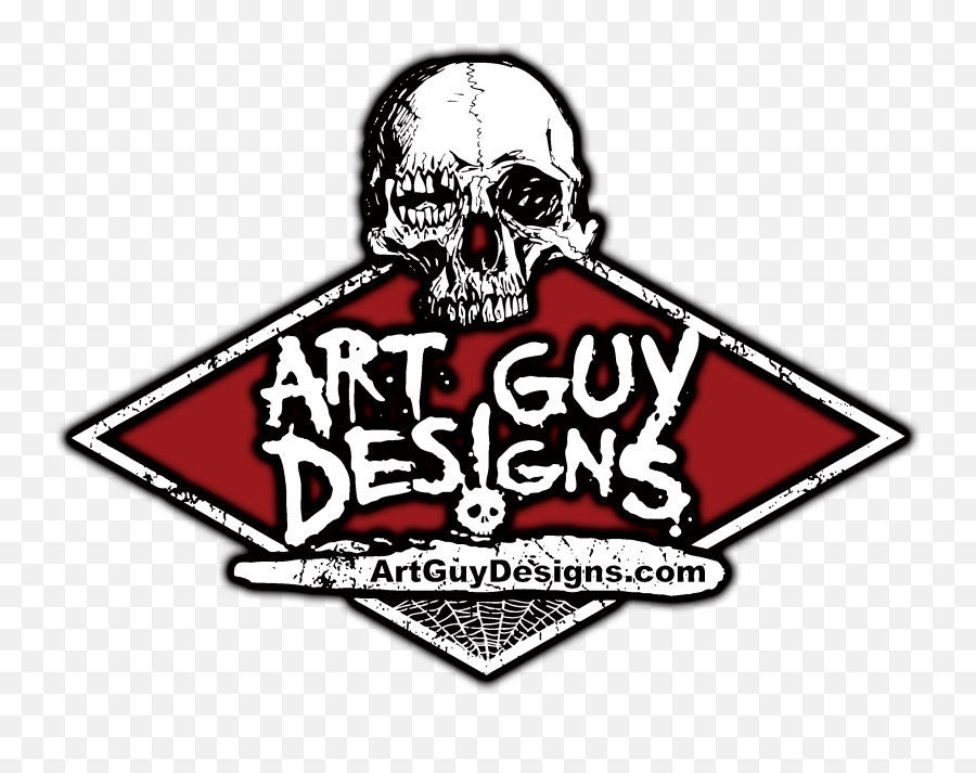 Marty Mcfly Skull 5x7 Print Art Guy Designs Emoji,Skull Logo Design