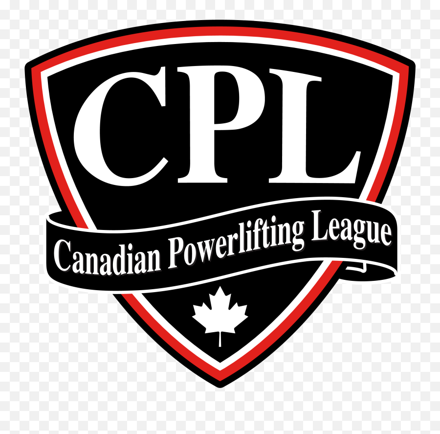 Compete U2014 Canadian Powerlifting League Emoji,Weightlifter Logo